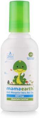 MAMA EARTH ANTI MOSQUITO FABRIC ROLL ON 8ml